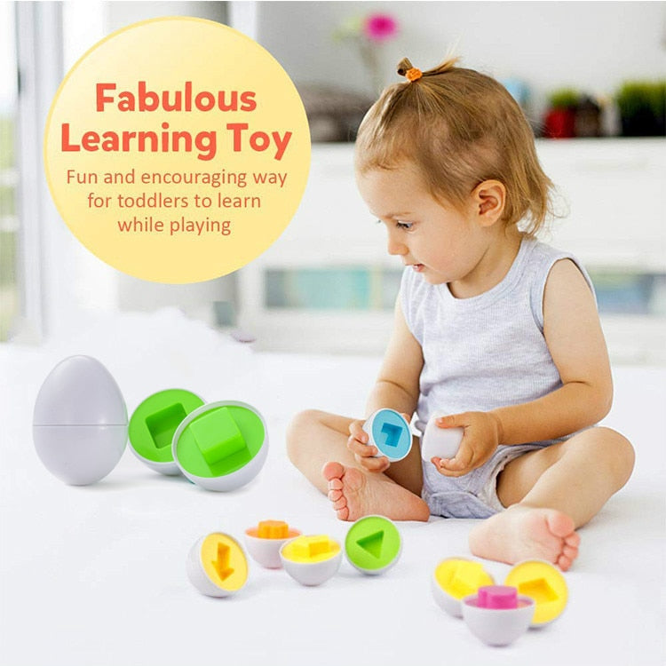 Brinquedos Montessori - ovos e parafusos - Loja Do Prado