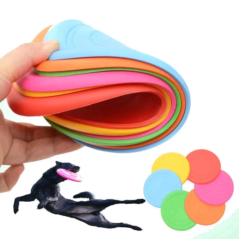Disco de silicone - brinquedo para pet - Loja Do Prado