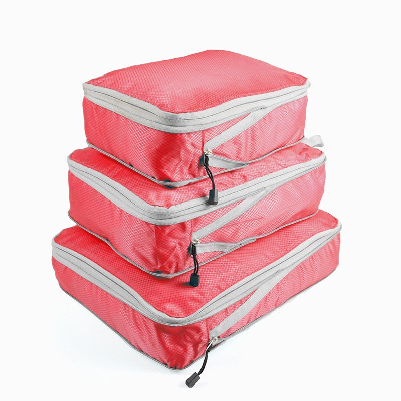 Conjunto de bolsas organizadoras para viagem - Loja Do Prado