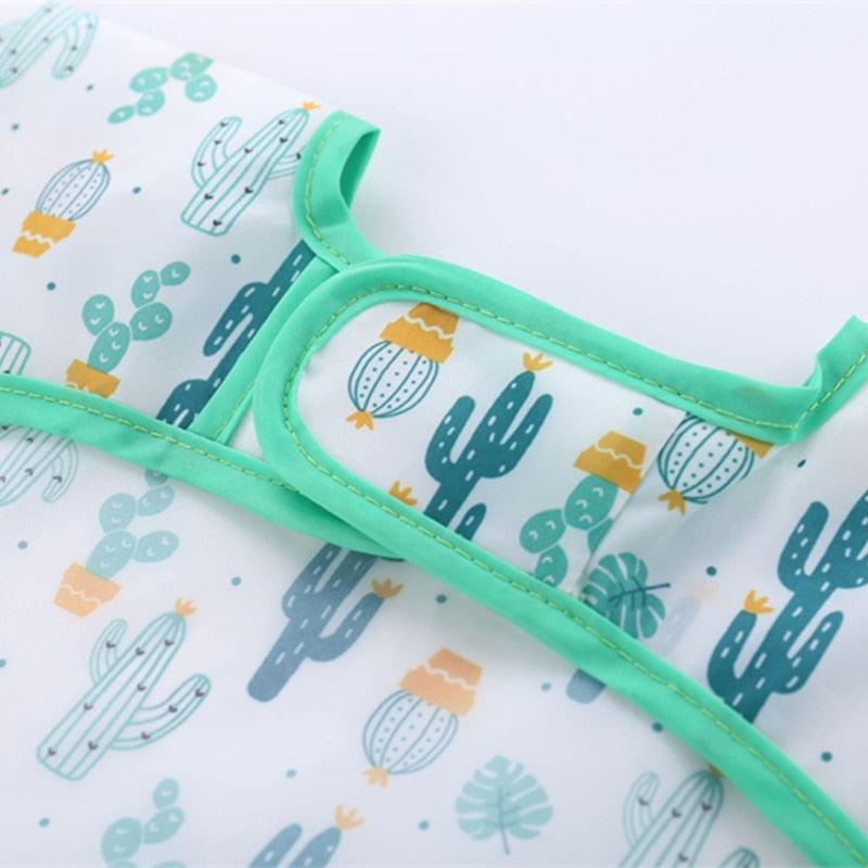 Avental de manga comprida para bebês - Loja Do Prado