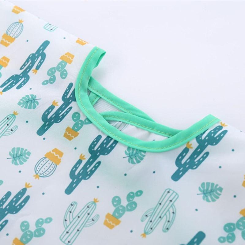 Avental de manga comprida para bebês - Loja Do Prado